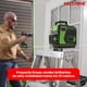 thumbnail image 3 of NIVEL LASER LITIO 12 LINEAS 3D - 4D BASE METÁLICA VERDE MILSTONE, 3 of 4