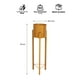 thumbnail image 3 of Porta Macetero Pedestal Decorativo Dorado 76 cm, 3 of 3