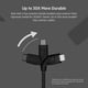 thumbnail image 3 of Cable Belkin BoostCharge Pro Flex trenzado USB-C a USB-A de 1 m, 3 of 5