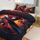 thumbnail image 1 of Spiderman 'Saving The Day' Microfiber 3-Piece Bedding Set (1 Duvet Cover + 2 Pillow Shams)Kids Bedding Bed Sheets, 1 of 5