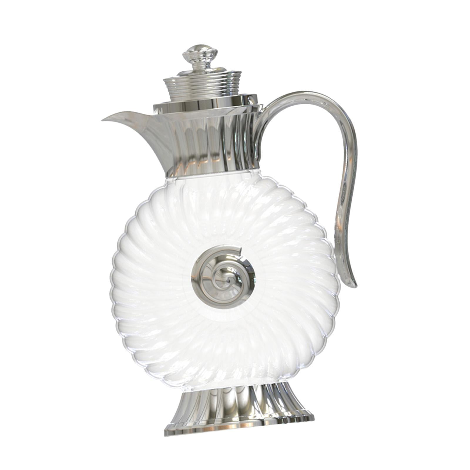 Magideal - Jarra De Vidrio, Jarra Para Té Helado, Hervidor De Agua De 1,8 L, Jarra De Vidrio Árabe, Jarra Para Bebidas De Picnic, Leche Para Inauguración De La C Argén