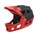 thumbnail image 1 of Casco de bicicleta de cara completa Casco de bicicleta de montaña Sombrero de flujo de aire Casco de ciclismo de seguridad con absorción de impactos Rojo Negro M, 1 of 5
