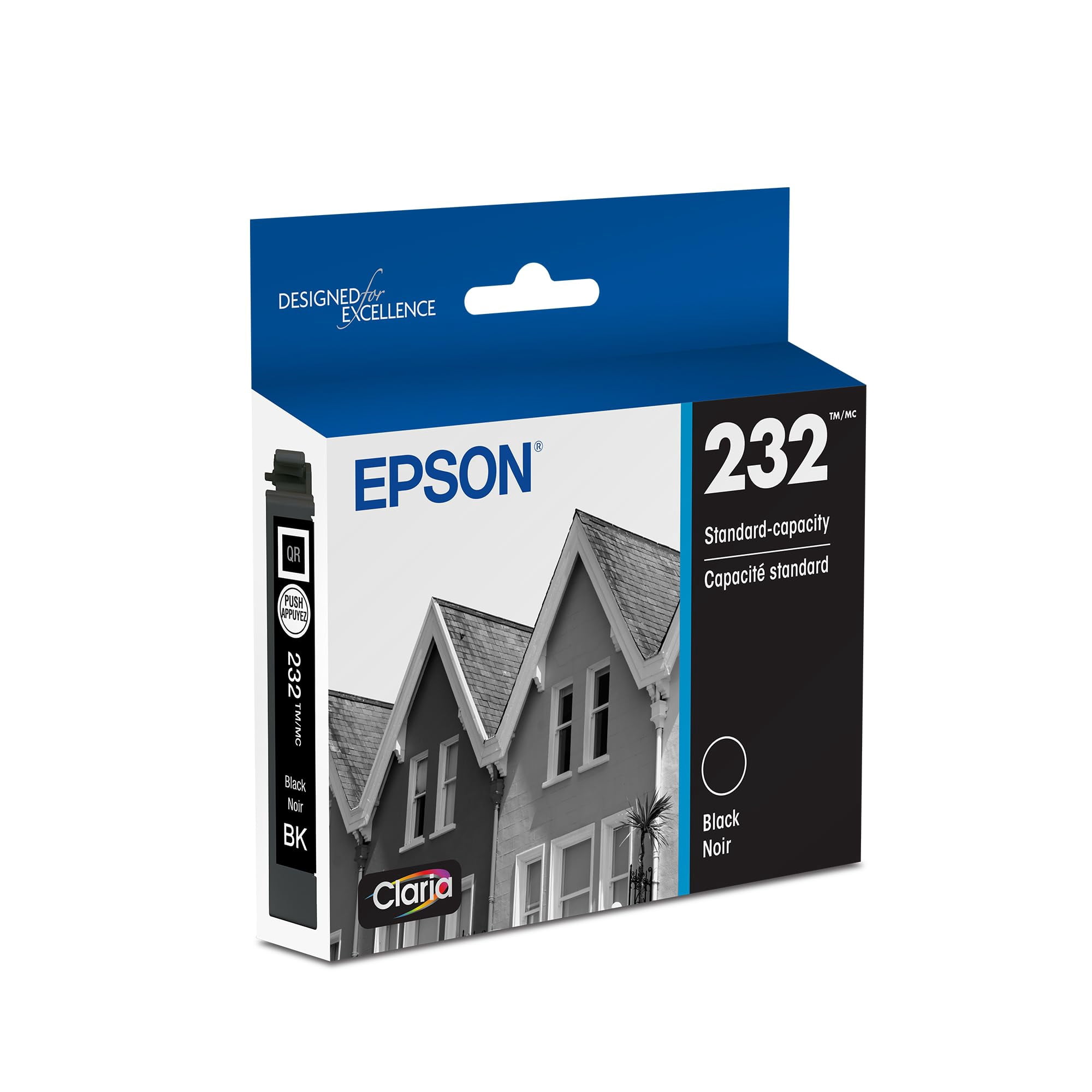 Cartucho De Tinta Epson 232 Claria De Capacidad Estándar Negro T232120-s