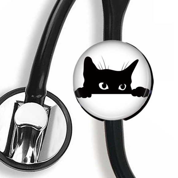 Etiqueta para Estetoscopio Ajux Personalizada con Identificación Médica