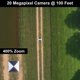 thumbnail image 2 of GCP Sky High Bull's-Eye 122 cm × 122 cm Juego de 6 Negro/Blanco, 2 of 5