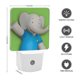 thumbnail image 2 of Babar Luz nocturna LED con sensor de anochecer a amanecer para dormitorio, baño, pasillo, escaleras - Lámpara LED nocturna de enchufe, 0.5W - 1 pieza, 2 of 6