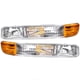 thumbnail image 1 of Lámpara de señal de giro N&P para Chevrolet Silverado/Tahoe/Suburban (cromo), 1 of 5
