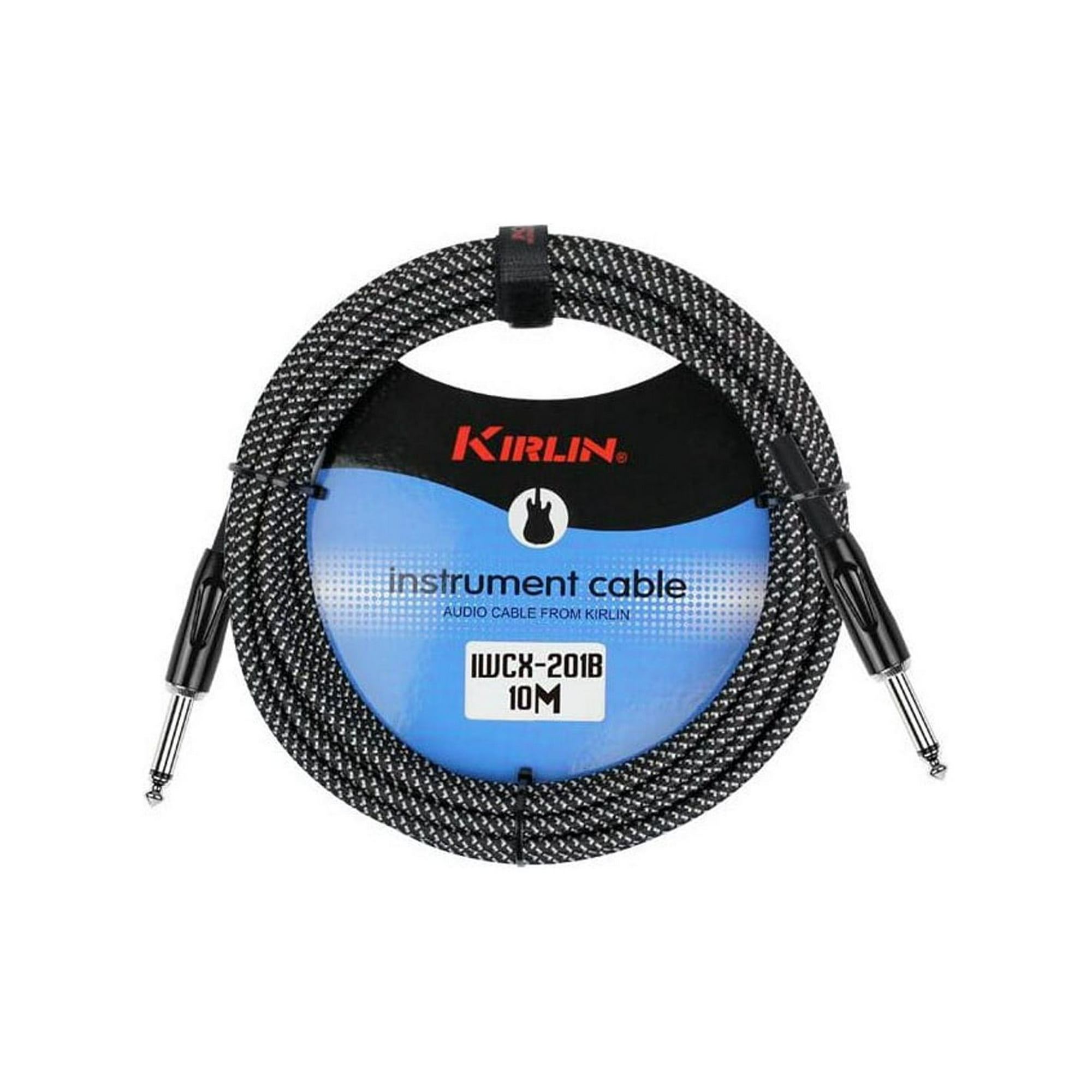 Kirlin Cable - Cable Instrumento 10 Metros Iwcx201b-10m Kirlin