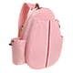 thumbnail image 3 of Bolsa de tenis mochila portátil con cremallera suave para exteriores equipos de deportes al aire libre adultos multifuncionales gran capacidad bádmint Rosa, 3 of 5
