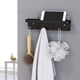 thumbnail image 2 of Con soporte TrayKey para montaje en la pared y con 6 ganchos de llave para ganchos de llave en la pared Portallave decorativo con bandeja Gafas de sol soporte pared para puerta entrada pasil, 2 of 3