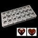 thumbnail image 3 of Pack X2 Molde Chocolate Molde De Chocolate Acrilico Corazón Gris, 3 of 6