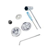 Magideal - De Cuidado De Montaje De Adaptador De Hoja, Juego De Accesorios De Desbrozadora De Destornillador De Mantenimiento De Metal Para Máquina De Jardin 7 Piezas