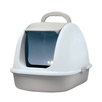 Mundo Online - Arenero Cerrado Transportable Baño Gatos Con Puerta Y Pala