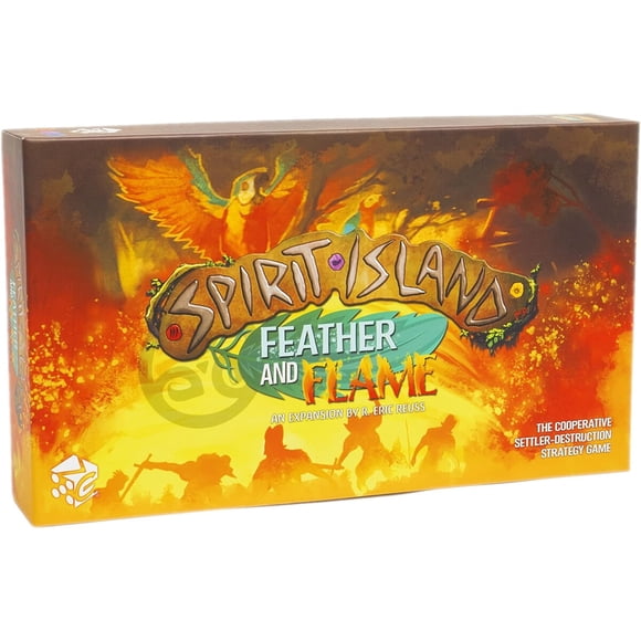 Expansión Spirit Island Feather Flame GTG73618 Juego de Mesa