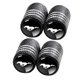thumbnail image 1 of Tapones de válvula Qiuerte Mustang para neumáticos de coche, negro, juego de 4, 1 of 4