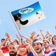 thumbnail image 4 of Pingu Bandera impresa con temática, regalo perfecto para fanáticos, amigos y familiares, y adecuada para actividades al aire libre e interiores, decoraciones de fiesta. 90 cm × 150 cm., 4 of 6