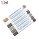 thumbnail image 3 of Uxcell Palitos de Relleno de Madera 6 Colores Ceras de Reparación de Muebles de Cera para Marrón Claro, Blanco, Gris Estrellado, Nogal Gris, Azul Gris Oscuro, Azul Gris Claro, 3 of 7