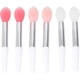 thumbnail image 1 of Pincel labial de Silicona, 6 uds., bálsamo labial de una sola cabeza, aplicación de aceite, Pincel Cosmético, Maquillaje Pinceles para salón y uso doméstico, 1 of 7