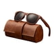 thumbnail image 2 of Gafas De Sol De Madera Suministros Accesorios Con Estuche Para Gafas Para Deportes Playa Hogar Color Negro, 2 of 5