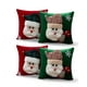 thumbnail image 1 of Set De 4 Fundas De Cojin Para Navidad 3d B4, 1 of 3