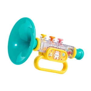 Bothyi - Juguetes De Trompeta Pequeño Altavoz Juguete Musical Para Niños Niñas Juguete De Viaje Juguete Clásico Azul