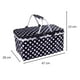 thumbnail image 4 of Bolso Termico Plegable Puntos Negros Cooler Canasta Picnic, 4 of 6