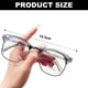 thumbnail image 2 of Gafas de moda para Blu-ray, gafas anti-Blu-ray para computadora/juegos/TV/teléfono para mujeres/hombres, 2 of 5
