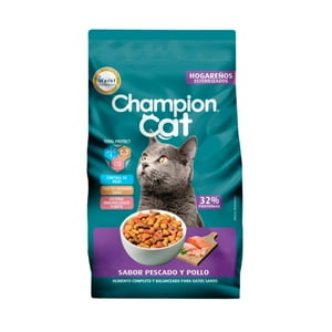 Champion Cat Para Gatos Hogareños 8 Kg.