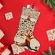 thumbnail image 4 of Life Tree Tema: Calcetines de Navidad, fino lino blanco para colgar en escaleras y chimenea, decoración navideña para el hogar, regalo de Navidad. 45cm × 32cm, 4 of 5