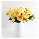 thumbnail image 2 of Peonías artificiales ramo flor seda, 2 of 3