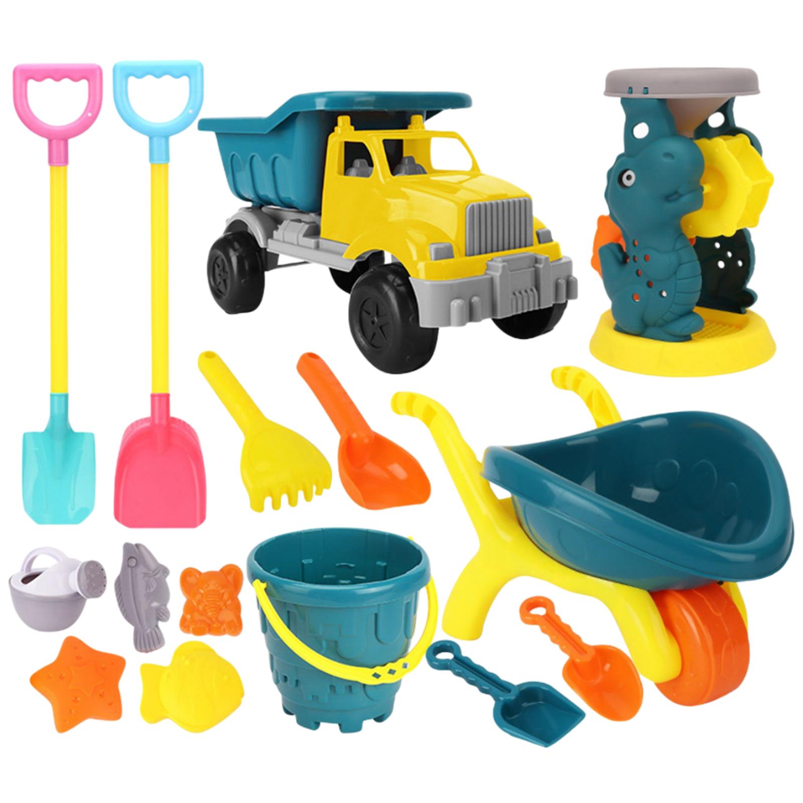 Bothyi - 15X Arena Playa Juguete Playa Juego Juguete Excavación Arena Herramienta Para Niños Pequeños