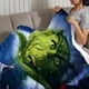 thumbnail image 3 of El Grinch anti-pilling, suave, ligera, esponjosa y acogedora de lujo para hogar y cocina – Perfecta para niños y adultos,50X70cm, 3 of 6