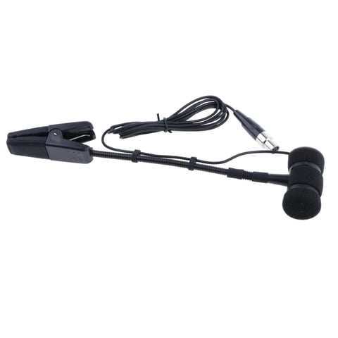 Magideal - Micrófono De Instrumento Con Cable, Instrumento De Pertenencia Clip Profesional En Micrófono Portátil Para La Parte De Rendimiento De Grabación De Est 4 Pin Para Saxo
