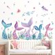 thumbnail image 2 of Wondever Mermaid Tail Wall Decals Under the Sea Seaweed Wall, 2 of 3