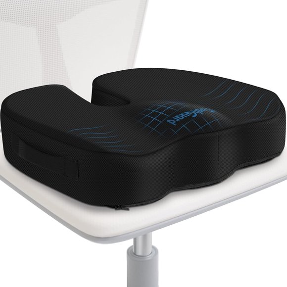 Cojín de Asiento TushGuard Memory Foam 18 x 14.2 x 3.15 in