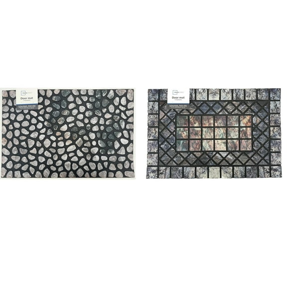 Limpiapiés Piedras 45x70 Goma