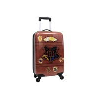 Fast Forward - Harry Potter Luggage 21 Inch Hogwarts Express Hard-Sided Suitcase Rolling Luggage Carry-On Tween Spinner Travel Trolley For Kids - Brown