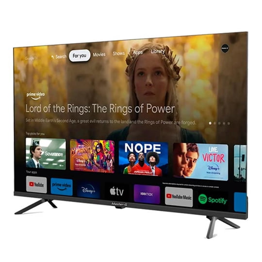Master-g - Televisor Smart Tv Google Tv 43" Fhd Wifi Mgg43ffk