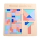 thumbnail image 2 of Colorido 3 En 1 Madera Tangram T-Puzzle Jigsaw Brain Teaser Toy Project, 2 of 5