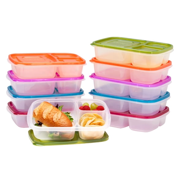 Fiambreras Bentgo Easyboxes originales de 3 compartimentos x10