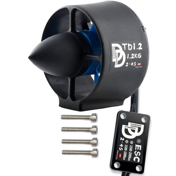 Propulsor submarino DIAMONDDYNAMICS 1,2 kg 12 V impermeable