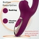 thumbnail image 4 of 1pc Purple AV Stick Vibrator - Dual Motor Sucking Vibrator with Clitoral Stimulator and Soft Silicone Dildo for Couple Masturbation and Enhanced Pleasure, 4 of 4