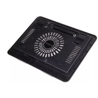 Genérico - Mesa Bandeja Ventilador Portátil Notebook N191 Para Laptop Color Negro