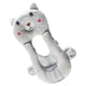 thumbnail image 1 of Almohada De Alimentación De Bebé De Felpa Portabotellas Comfrotable Desmontable Para Perro Gris Recién Nacido, 1 of 5