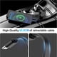 thumbnail image 4 of Adaptador retráctil USB C para cargador de coche - Compatibilidad universal para smartphones y tabletas-Negro, 4 of 7