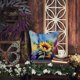 thumbnail image 5 of Cojín Con Girasoles En Acuarela, 5 of 7