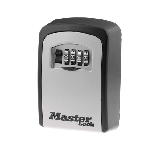 Caja De Seguridad Para Montaje En Pared Master Lock 5401Ec Con Capacidad Para 5 Llaves