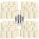 thumbnail image 2 of Velas LED sin llama fclayvts, paquete de 48 con control remoto, 2 of 8