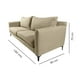 thumbnail image 3 of Sofa Elena 2 Cuerpos Chenille Beige, 3 of 3