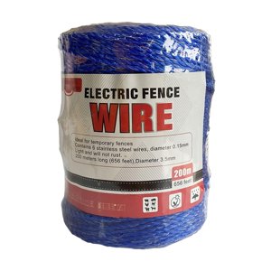 Bothyi - Cerca Eléctrica Polywire Resistente Al Desgaste, Resistente, Práctica Para Cerca De Vacas Y Caballos, 3,5Mm